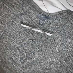 Criss cross top body suit